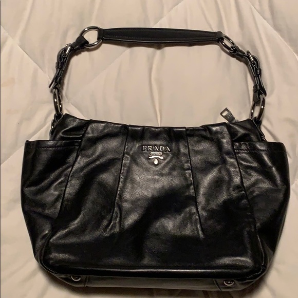 Prada soft calf shoulder bag - Picture 1 of 4